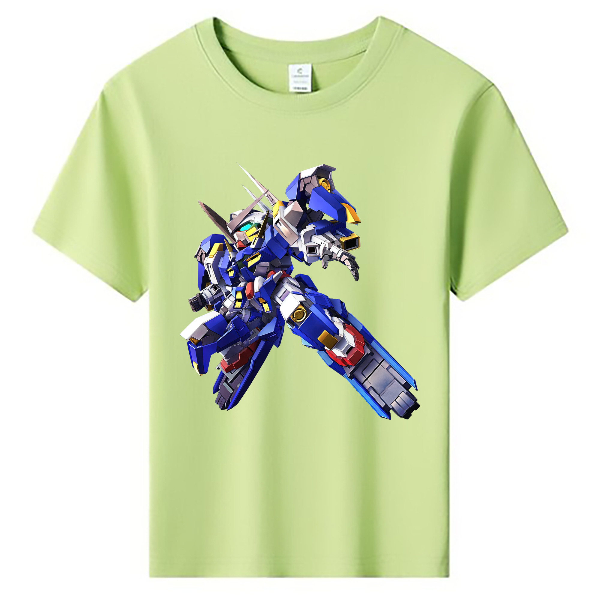 （画像用） 機動戦士ガンダム Mobile Suit Gundam 綿100％キッズTシャツ（フロントプリント）